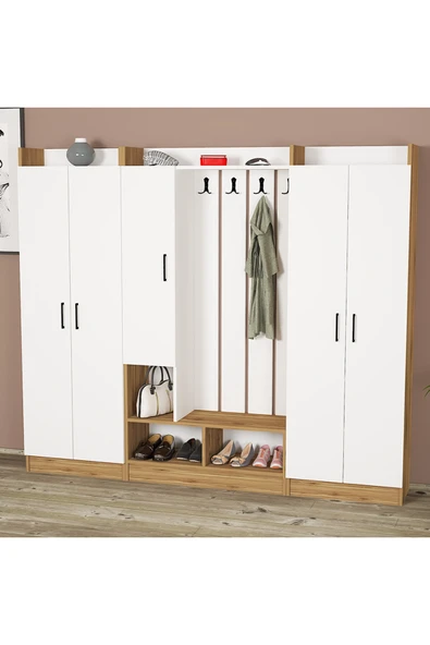 Kalender Dekor Lityum-1-3-3 Portmanto Vestiyer Ayakkabılık ürün görseli 1