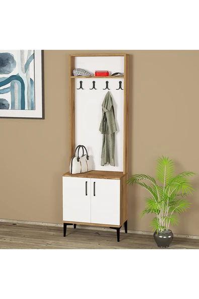 Kalender Dekor Rose-1 Rs02 Portmanto Vestiyer Ayakkabılık ürün görseli 1