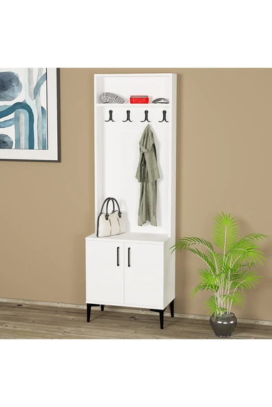 Kalender Dekor Rose-1 Rs01 Portmanto Vestiyer Ayakkabılık ürün görseli 1