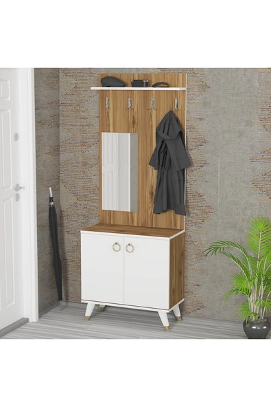 Kalender Dekor Sonia-5 Sn02 Ayakkabılık Vestiyer Portmanto ürün görseli 1