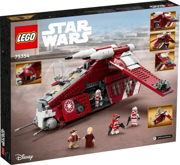 LEGO Star Wars 75354 Coruscant Guard Gunship - Resim 2