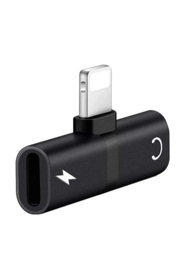 Kingdata Iphone 7/8 Plus Lighting Kulaklık Ve Şarj Çevirici ürün görseli 1