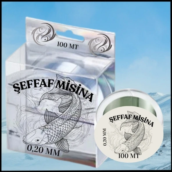 Uyguna-Yakala Şeffaf 0,20 Mm.100 Mt. Misina-AK.272 ürün görseli 1