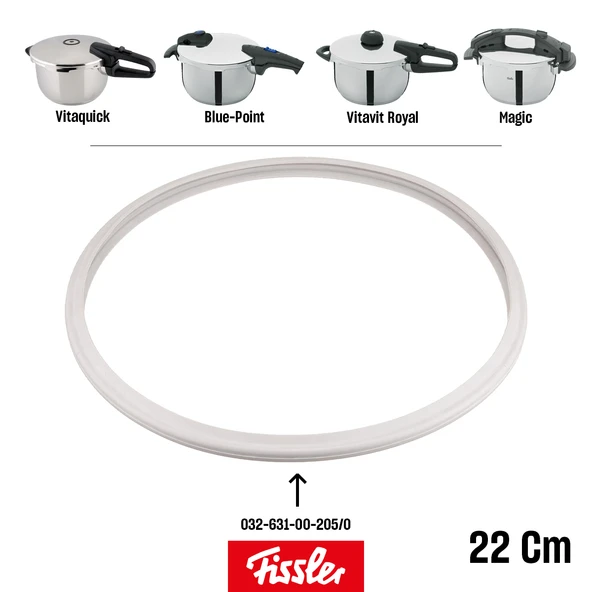 Fissler Düdüklü Tencere Orijinal Kapak Lastiği 22 cm - Eski Model ürün görseli 1