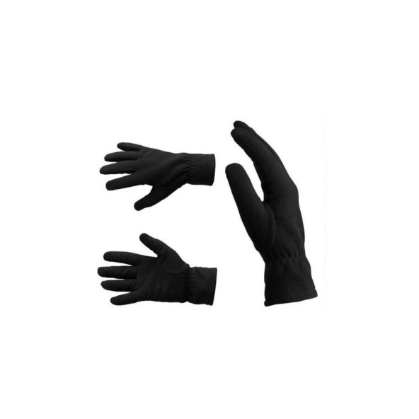 KARCAMP UNISEX SİYAH KIŞLIK POLAR ELDİVEN - Resim 2