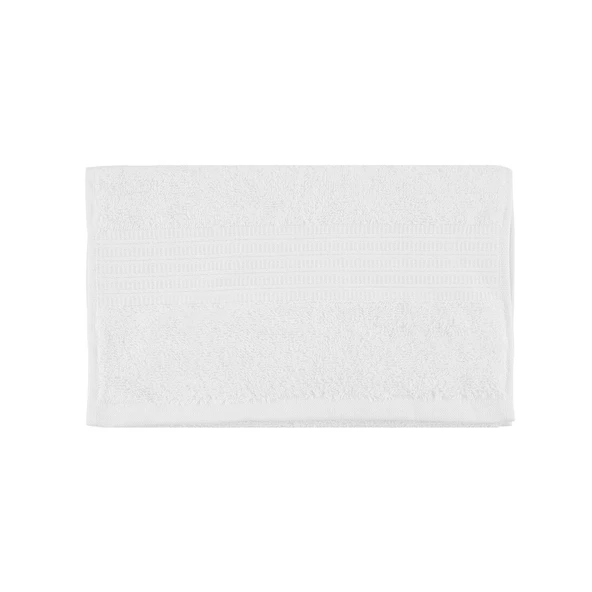 Karaca Home Back To Basic Beyaz Yüz Havlusu 30x50 cm - Resim 2