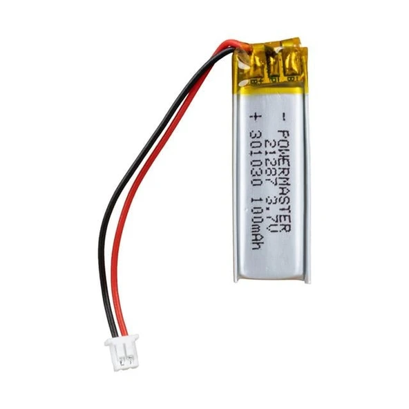 Powermaster 301030 3.7 Volt 100 Mah Lityum Polimer Pil - Resim 2