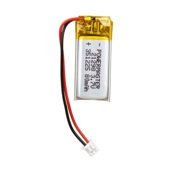 Powermaster 351225 3.7 Volt 80 Mah Lityum Polimer Pil ürün görseli 1