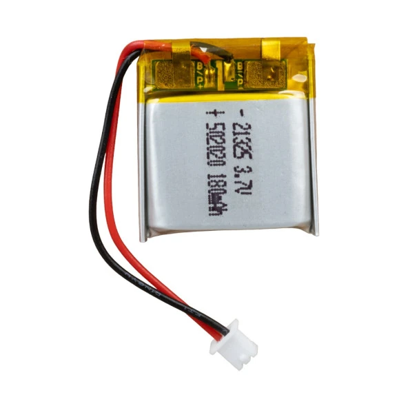 Powermaster 502020 3.7 Volt 180 Mah Lityum Polimer Pil ürün görseli 1