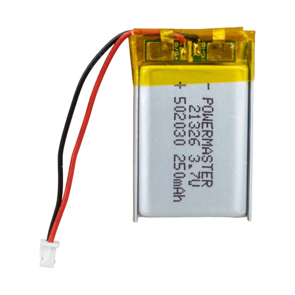 Powermaster 502030 3.7 Volt 250 Mah Lityum Polimer Pil ürün görseli 1