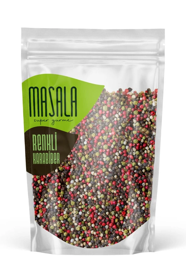 Renkli Karabiber 100 g - 4 Renk Biber - Resim 2