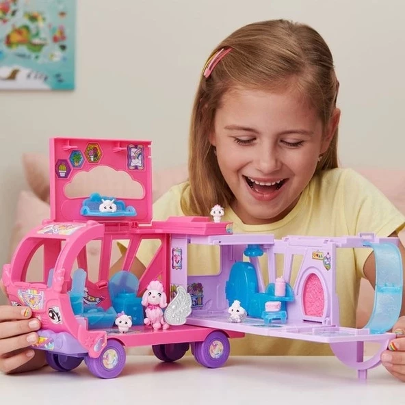Hatchimals Rainbow Karavan 6064457 - Resim 6