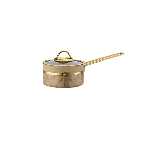 Brioni Selection Plus 16 Cm Sos Tenceresi - Krem ürün görseli 1