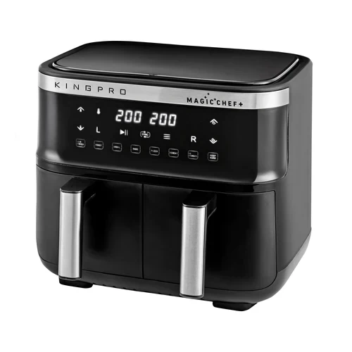 King KYF32 MagicChef+ Dual Aifryer Pişirme Robotu 4+4 Litre ürün görseli 1