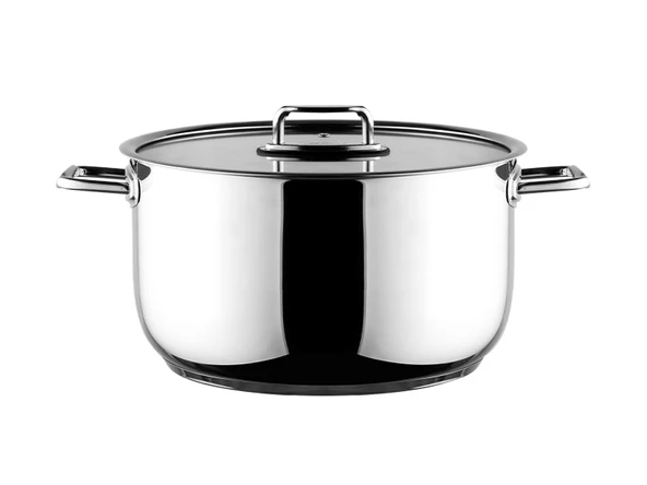 Aryıldız Colombus Metal Kulp Cam Kapak Derin Tencere - 30 Cm ürün görseli 1