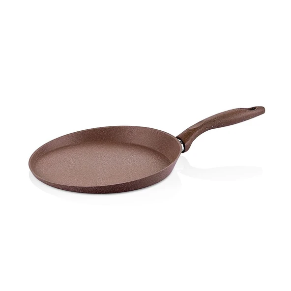 Saflon SF5432GR Granit Line Kahverengi Krep Tavası 32 cm ürün görseli 1