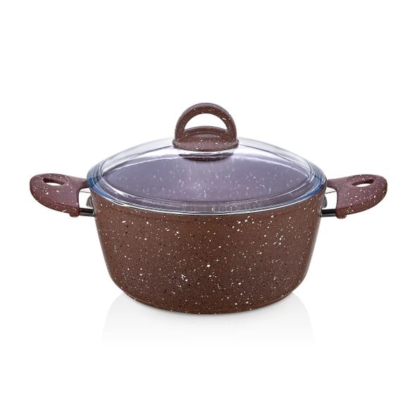 Saflon SF3630GR Granit Line 30 cm Derin Tencere 9.25 Litre ürün görseli 1
