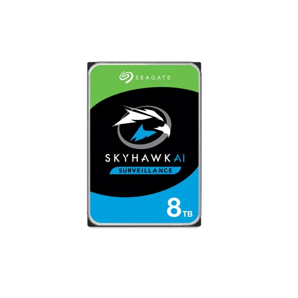 SEAGATE SKYHAWK, ST8000VX009, 3.5&quot, 8TB, 256Mb, 5400Rpm, Güvenlik, HDD ürün görseli 1