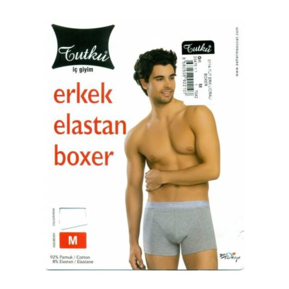 3 Adet Tutku Elastan Likralı Erkek Boxer XL ürün görseli 1