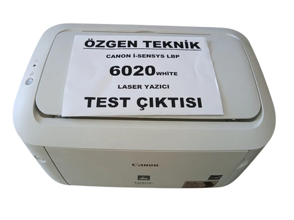 canon i-sensys lbp 6020b white yazıcı(ÇALIŞIR,SORUNSUZ,İKİNCİEL) ürün görseli 1