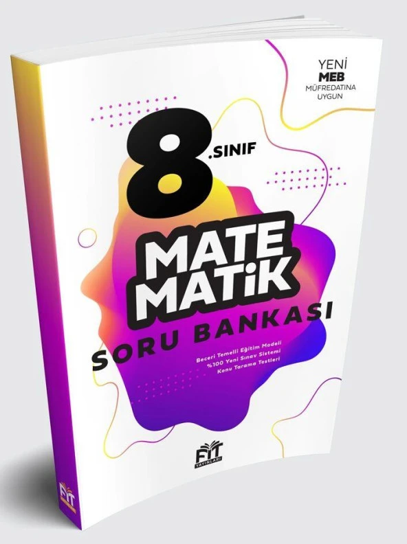 8. Sınıf Matematik Soru Bankası Fit Yayınları ürün görseli 1