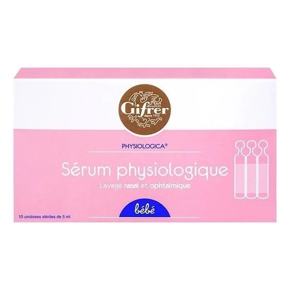 Gifrer Serum Fizyolojik 10 x 5 ml ürün görseli 1