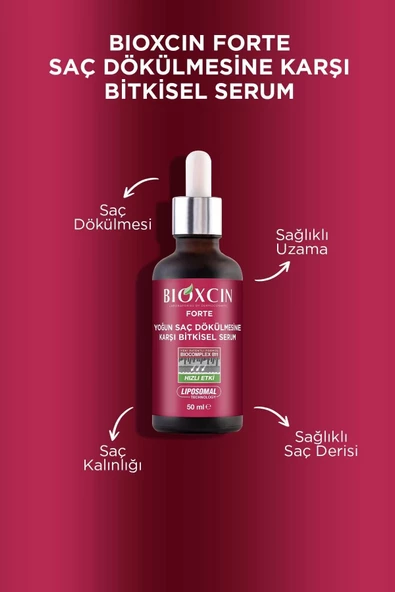 Bioxcin Forte 3'lü Serum 3 x 50 ml3 X 50 ML 3 X 50 ML 3 X 50 ML ürün görseli 1