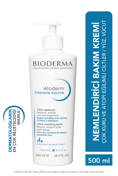 Bioderma Atoderm Intensive Balm 500 ml ürün görseli 1
