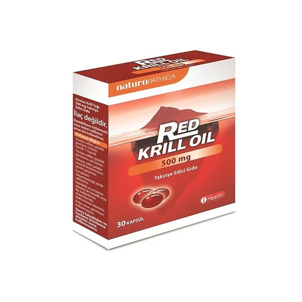 Red Krill Oil 500mg 30 Kapsül ürün görseli 1