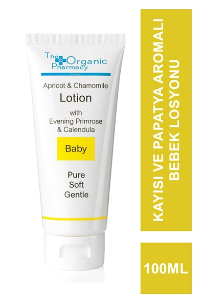 The Organic Pharmacy Baby Apricot & Chamomile Lotion 100ml ürün görseli 1