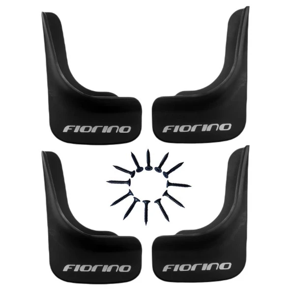 Fiat Fiorino Uyumlu 4 lü Ön-Arka Paçalık Tozluk Çamurluk U1FIOX002YD ürün görseli 1