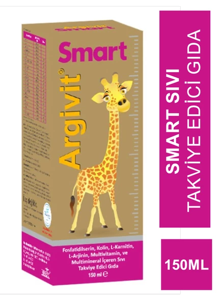 Argivit Smart Sıvı Takviye Edici Gıda 150 ml ürün görseli 1