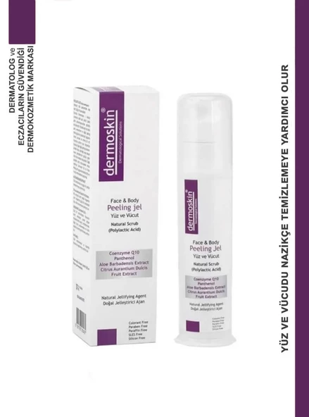 Dermoskin Face & Body Peeling Jel 100 ml ürün görseli 1
