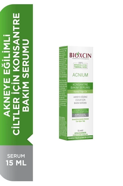 Bioxcin Acnium Konsantre Bakım Serumu 15ml ürün görseli 1
