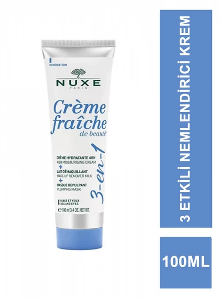 Nuxe Creme Fraiche De Beaute 3 Etkili Nemlendirici Krem 100 ml ürün görseli 1