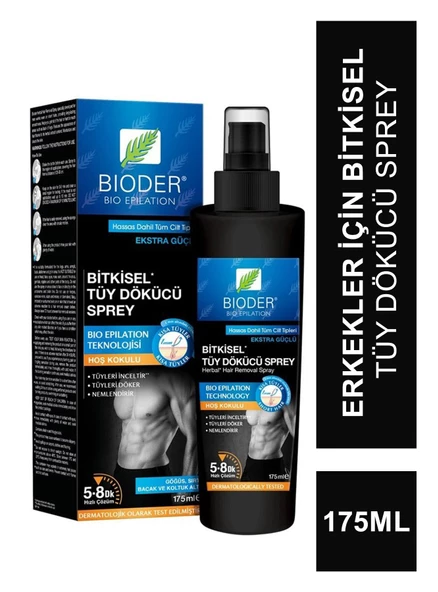 Bioder Erkekler İçin Bitkisel Tüy Dökücü Sprey 175 ml ürün görseli 1