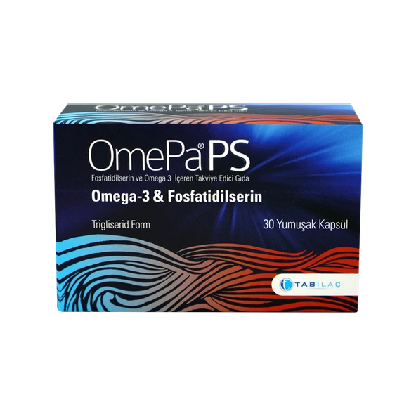 OmePa PS Omega3 & Fosfatidilserin 30 Kapsül ürün görseli 1