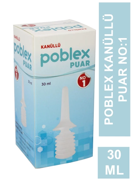 Poblex Kanüllü Puar No:1 30 ml ürün görseli 1