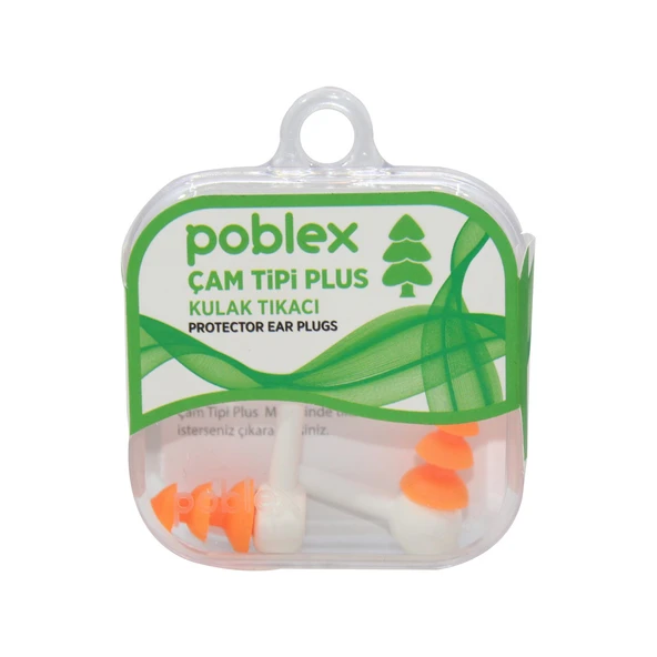 Poblex Çam Tipi Plus Kulak Tıkacı - L - ürün görseli 1