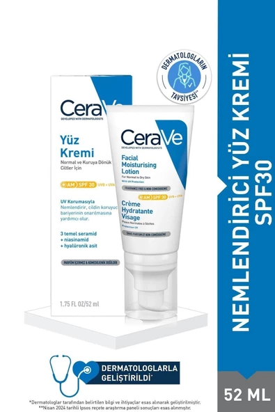 Cerave Spf 30 Yüz Kremi 52 ml ürün görseli 1