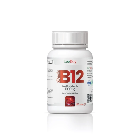 LeeRoy Vitamin B12 120 Tablet ürün görseli 1