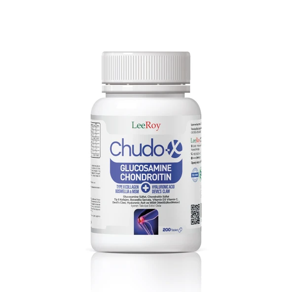 LeeRoy Chudo-X Glukosamin Chondroitin MSM 200 Tablet ürün görseli 1