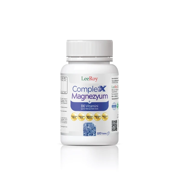 LeeRoy Magnezyum Complex 120 Tablet ürün görseli 1