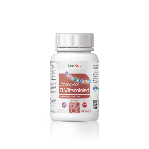LeeRoy Compleks B Vitamini 120 Tablet ürün görseli 1