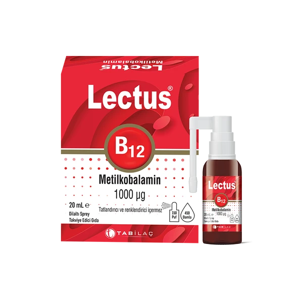 Lectus B12 1000mg 20 ml ürün görseli 1