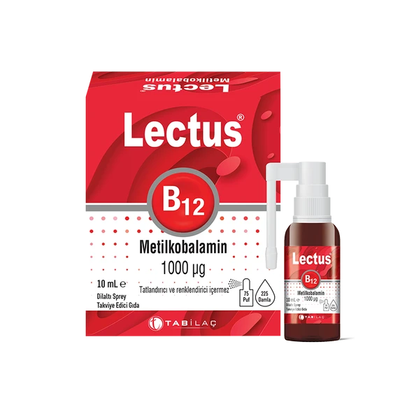 Lectus B12 1000mg 10 ml ürün görseli 1