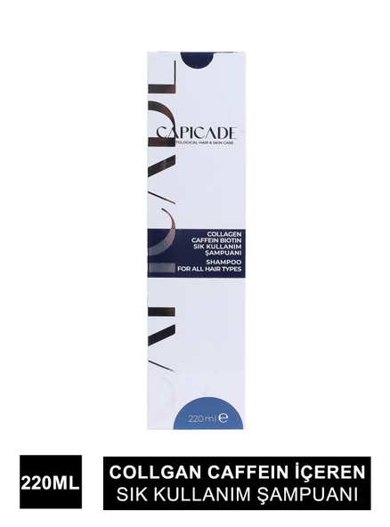 Capicade Collagen Caffein Biotin Sık Kullanım Şampuan 220 ml ürün görseli 1