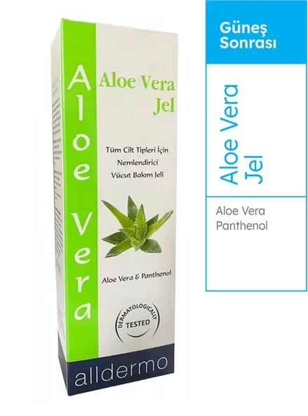 Alldermo Aleo Vera Nemlendirici Jel 200 ml ürün görseli 1