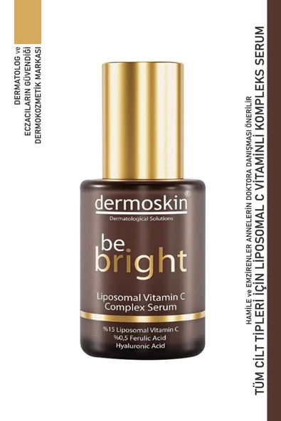 Dermoskin Be Bright Liposomal Vitamin C Complex Serum 30 ml ürün görseli 1
