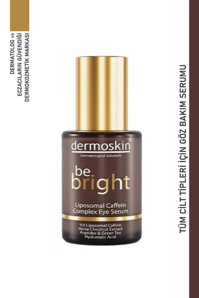 Dermoskin Be Bright Lipozomal Caffein Complex Eye Serum 30 ml ürün görseli 1